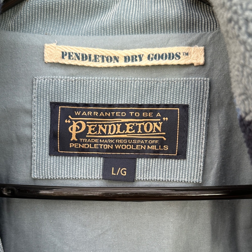 Pendleton Blue And Black Shacket - image 2